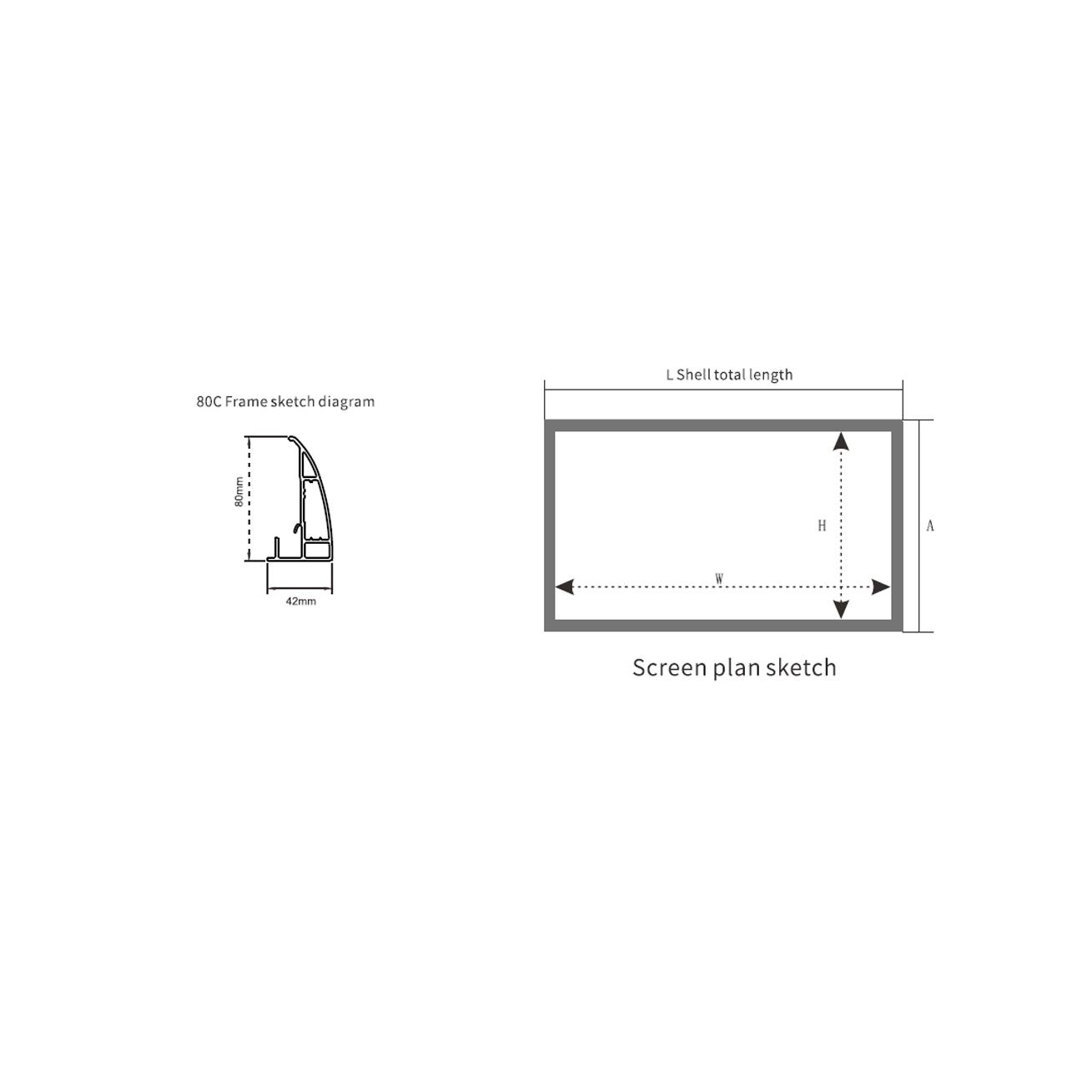 Fixed frame HK-80C