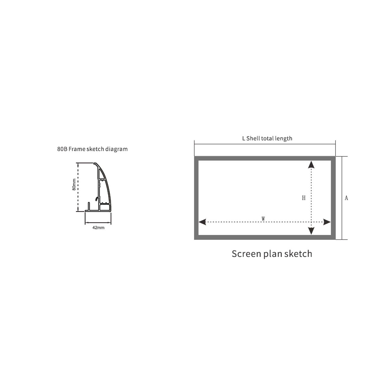 Fixed frame HK-80B