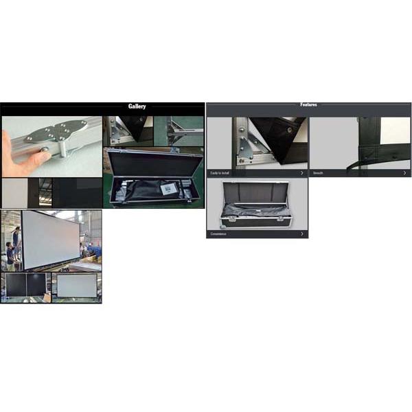 Portable fast fold FF series